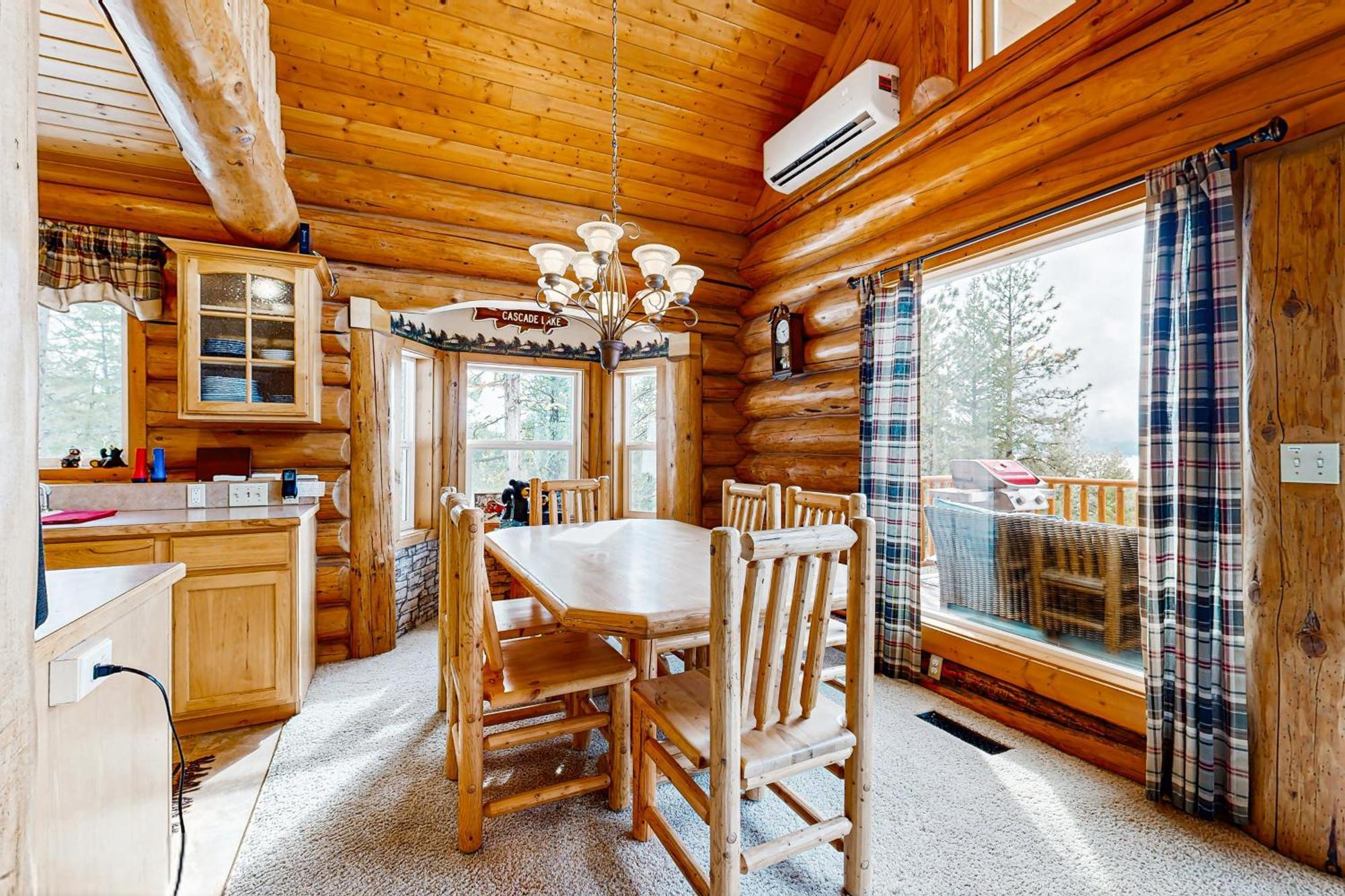 Cascade Lakeview Log Cabin Kültér fotó