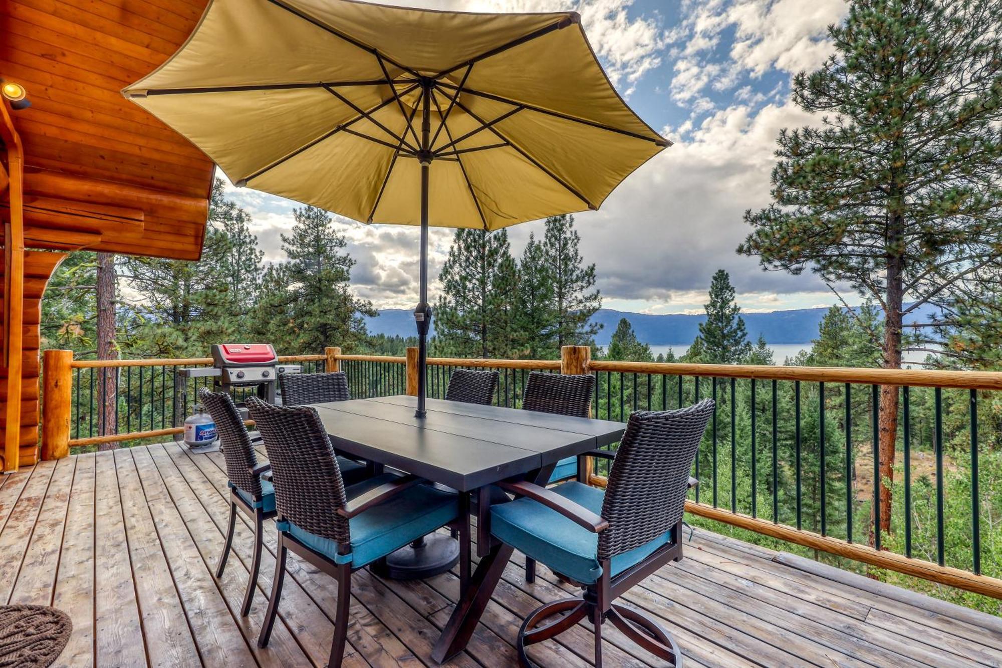 Cascade Lakeview Log Cabin Kültér fotó