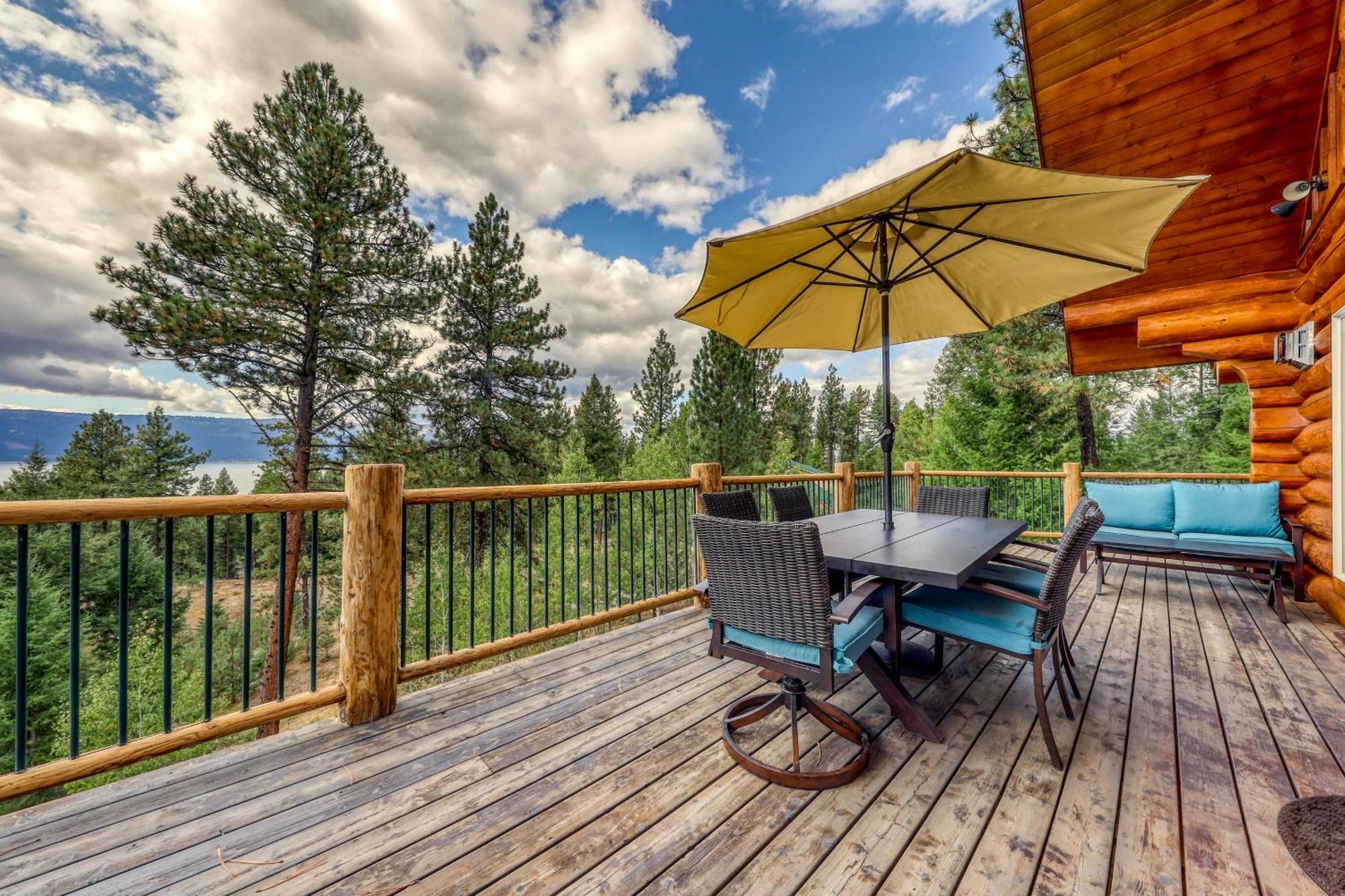 Cascade Lakeview Log Cabin Kültér fotó