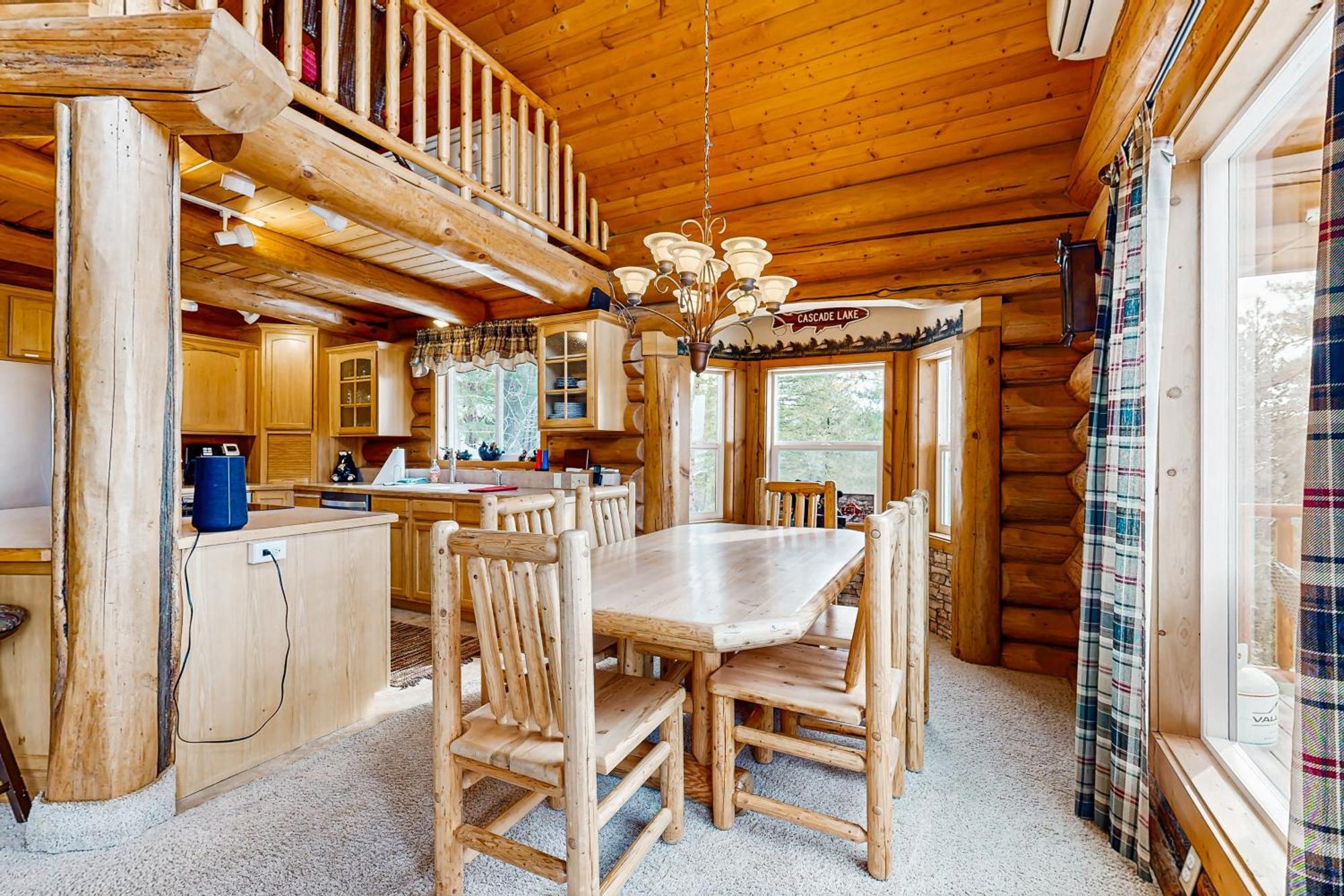 Cascade Lakeview Log Cabin Kültér fotó